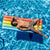 Classic Rainbow Illuminated LED Deluxe Pool Raft - 74 x 30"