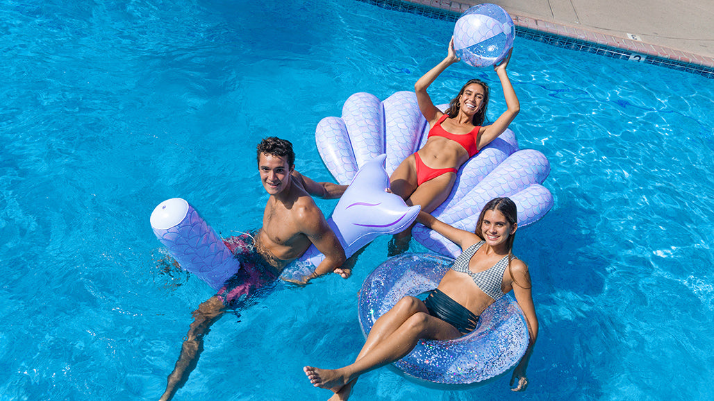 Giant fashion mermaid tail pool float