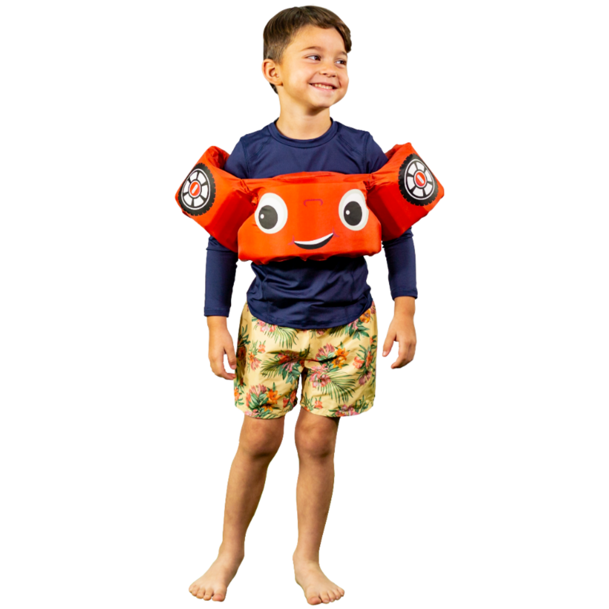 PoolCandy Inflatable Pool Floats Little Tikes Floatie Vest - Cozy Coupe