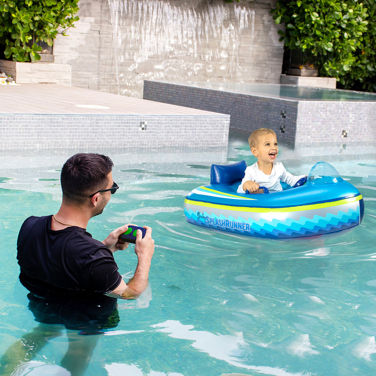 Remote Control Motorized Baby Runner Boat the Ultimate Toddler Pool Toy for Parents