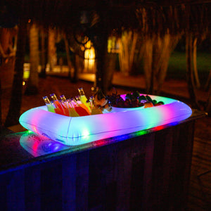 Inflatable Buffet Pool Cooler Illuminated LED