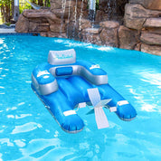 PoolCandy Pedal Runner Foot Powered Deluxe Pool Lounger