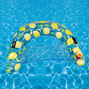 Inflatable Lemon Sun Chair Pool Float