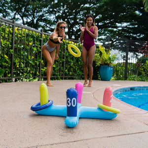 Inflatable Ring Toss Pool Game