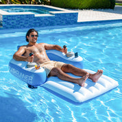 Splash Runner Pro 2.0 12V Motorized Luxury Pool Lounger New for 2024