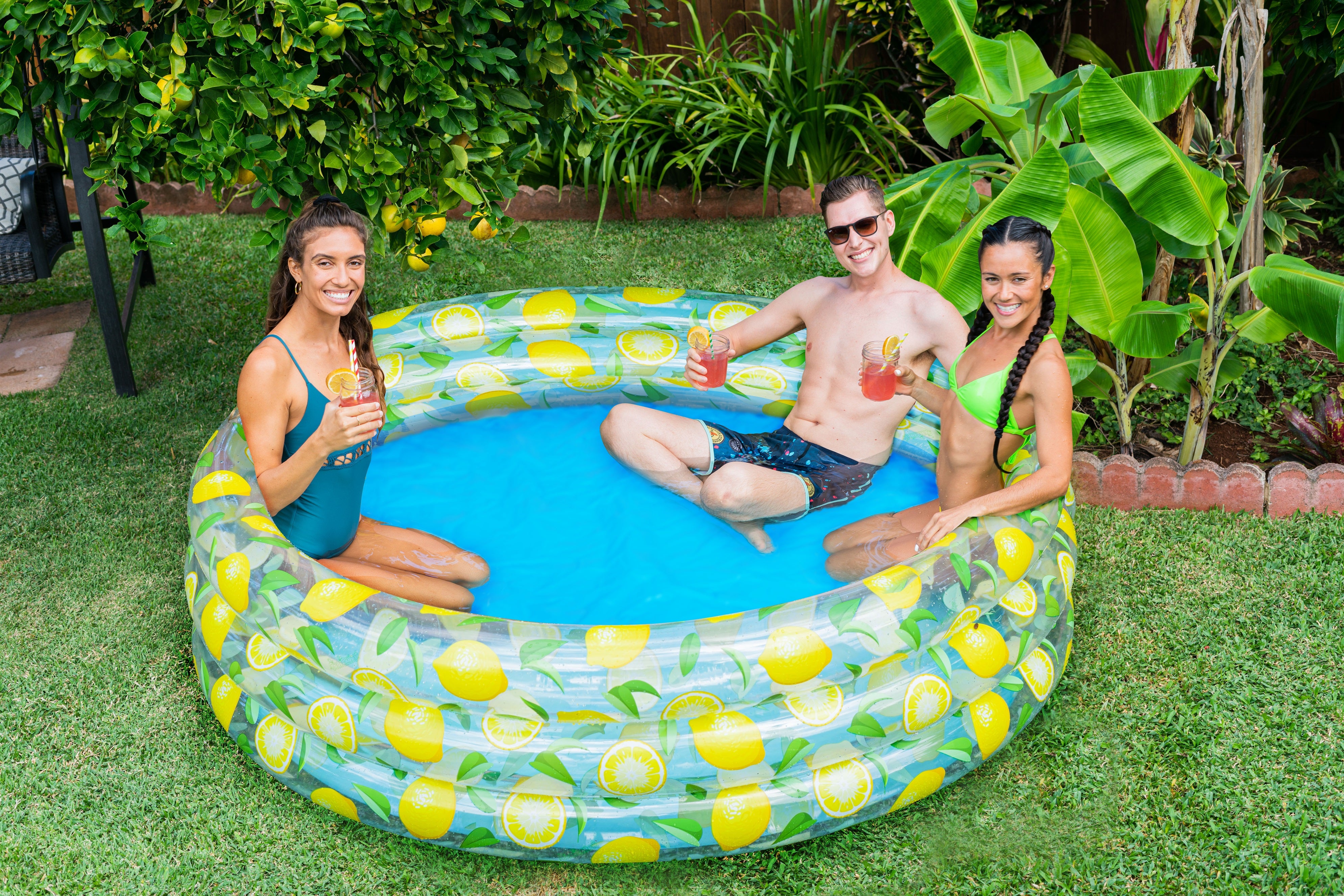 4 person best sale inflatable pool