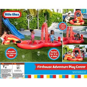 Little Tikes Fire House Adventure Play Center