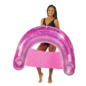 Jumbo Sun Chair with Orchid Glitter