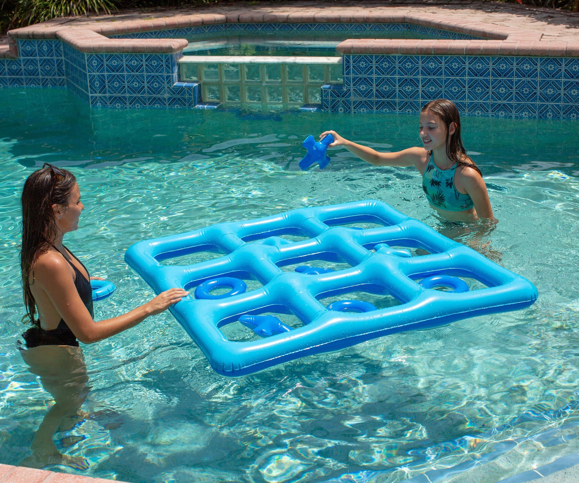 Inflatable Tic Tac Toe Pool Game Giant Size