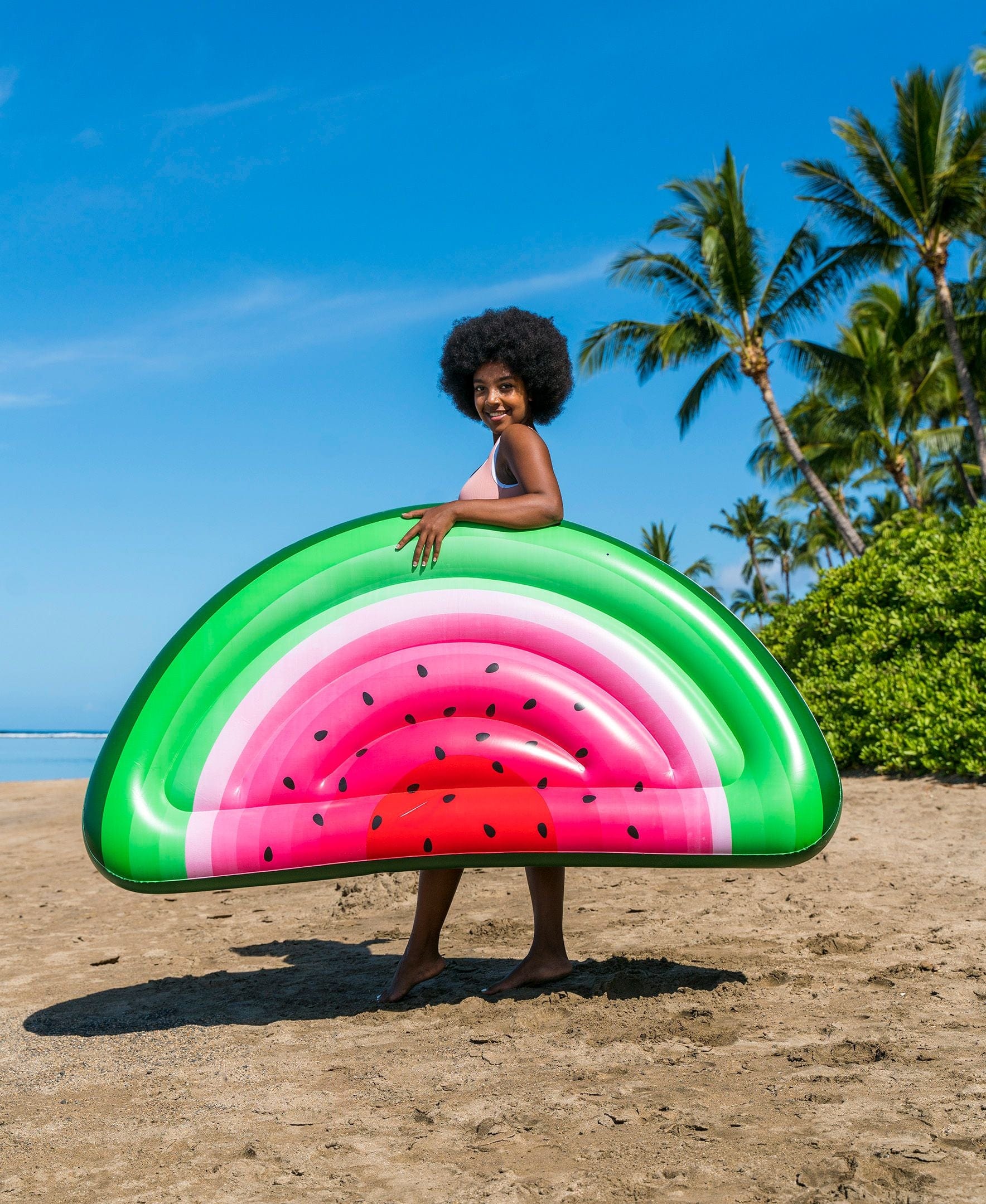 Watermelon sales pool float