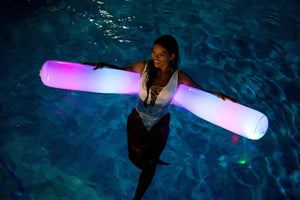 Inflatable Noodle Pool Float Illuminated LED Giant PoolCandy