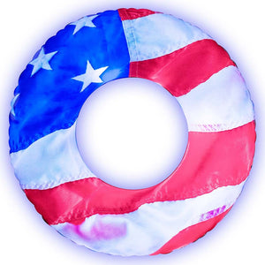 PoolCandy Illuminated Stars & Stripes  LED 36" Pool Tube