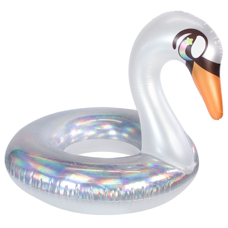 Inflatable Goose Pool Tube Holographic Jumbo 42 Inch