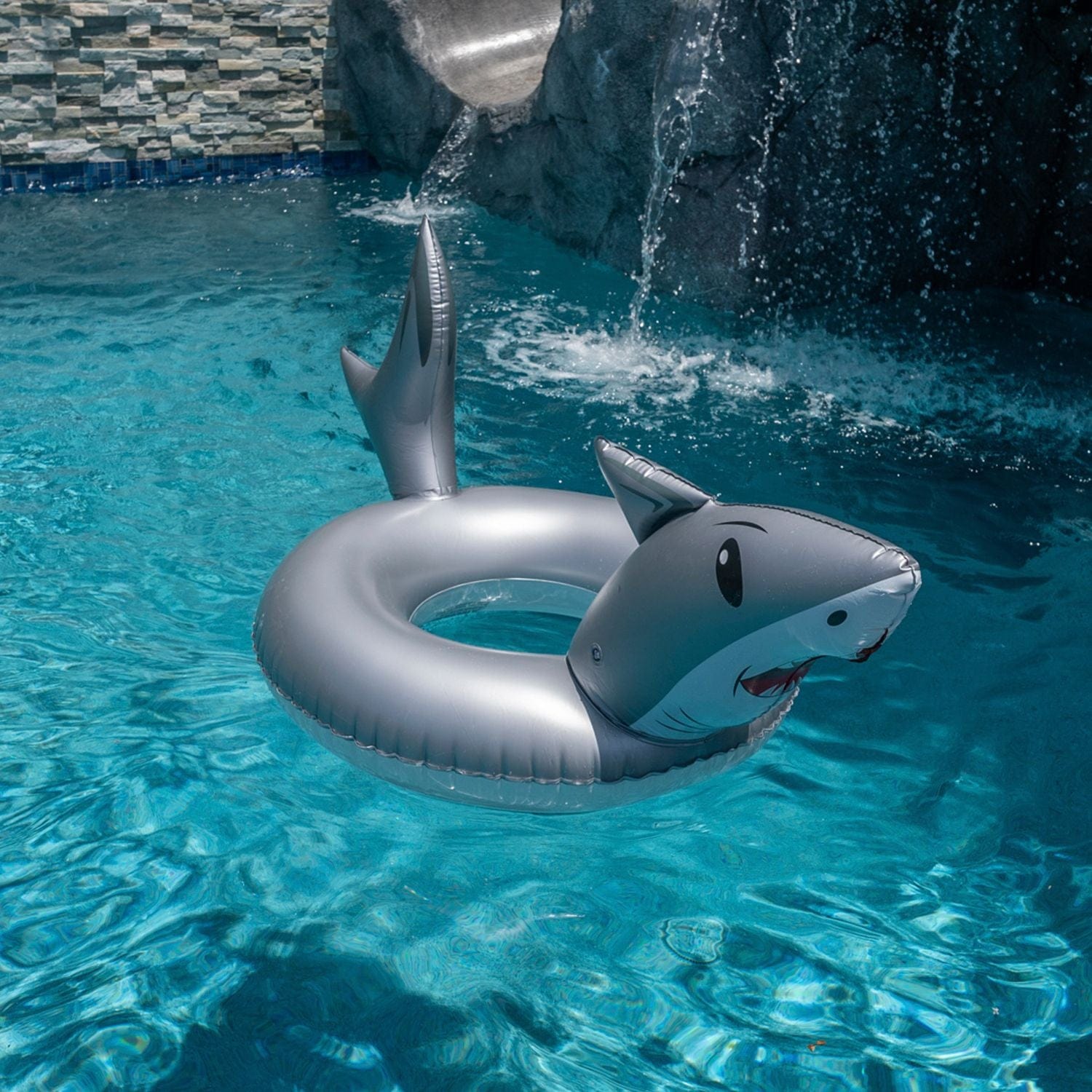 Shark Ride-On Inflatable Pool Tube – PoolCandy