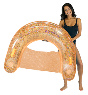 PoolCandy Mango Glitter Sun Chair Jumbo 48"