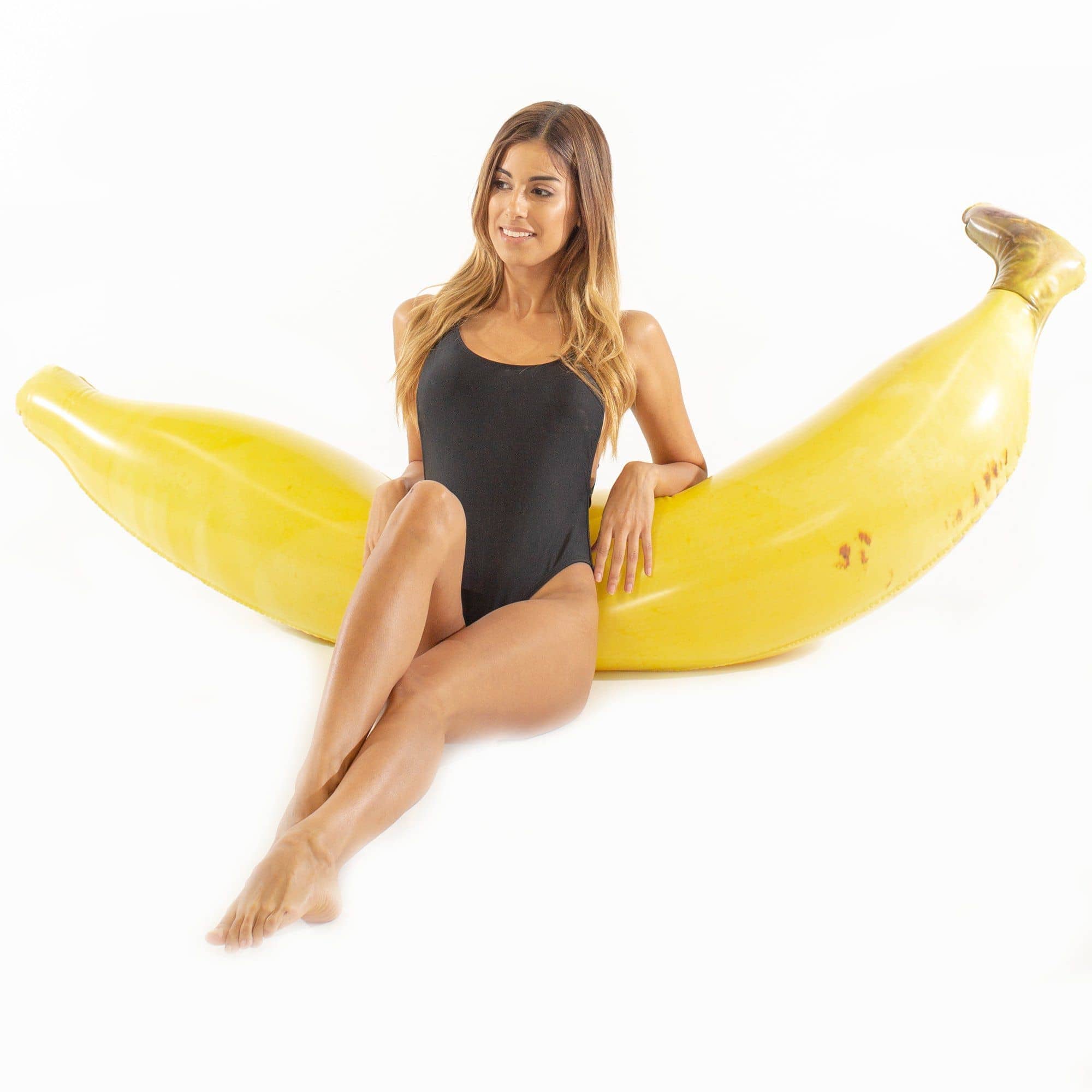 Inflatable banana sales pool float