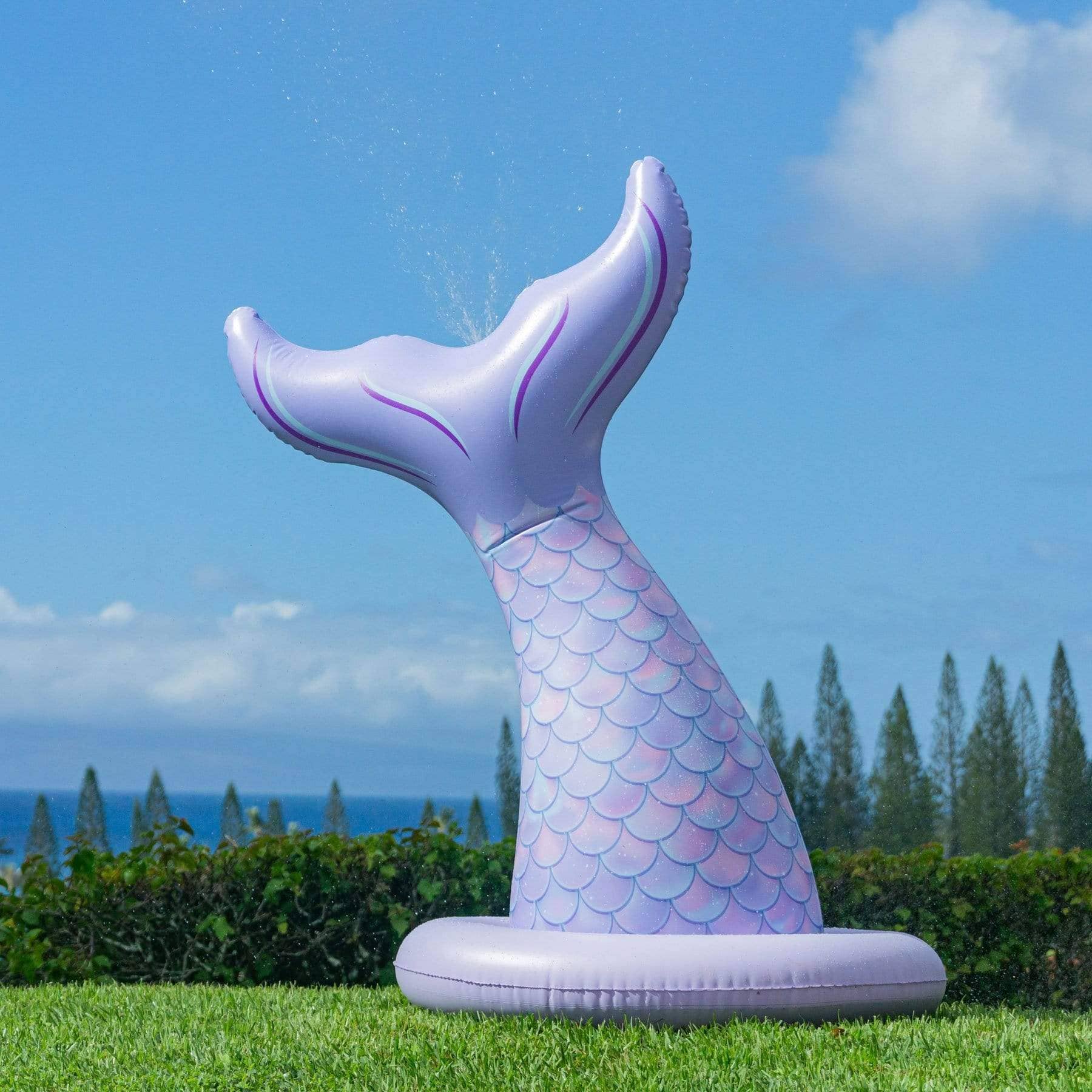 Inflatable hot sale mermaid tail