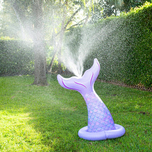 Mermaid Tail Inflatable Sprinkler PoolCandy