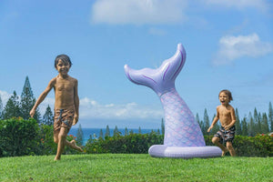 Mermaid Tail Inflatable Sprinkler PoolCandy