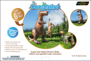 T-Rex Gigantic Sprinkler - Over 6 Feet Tall! PoolCandy