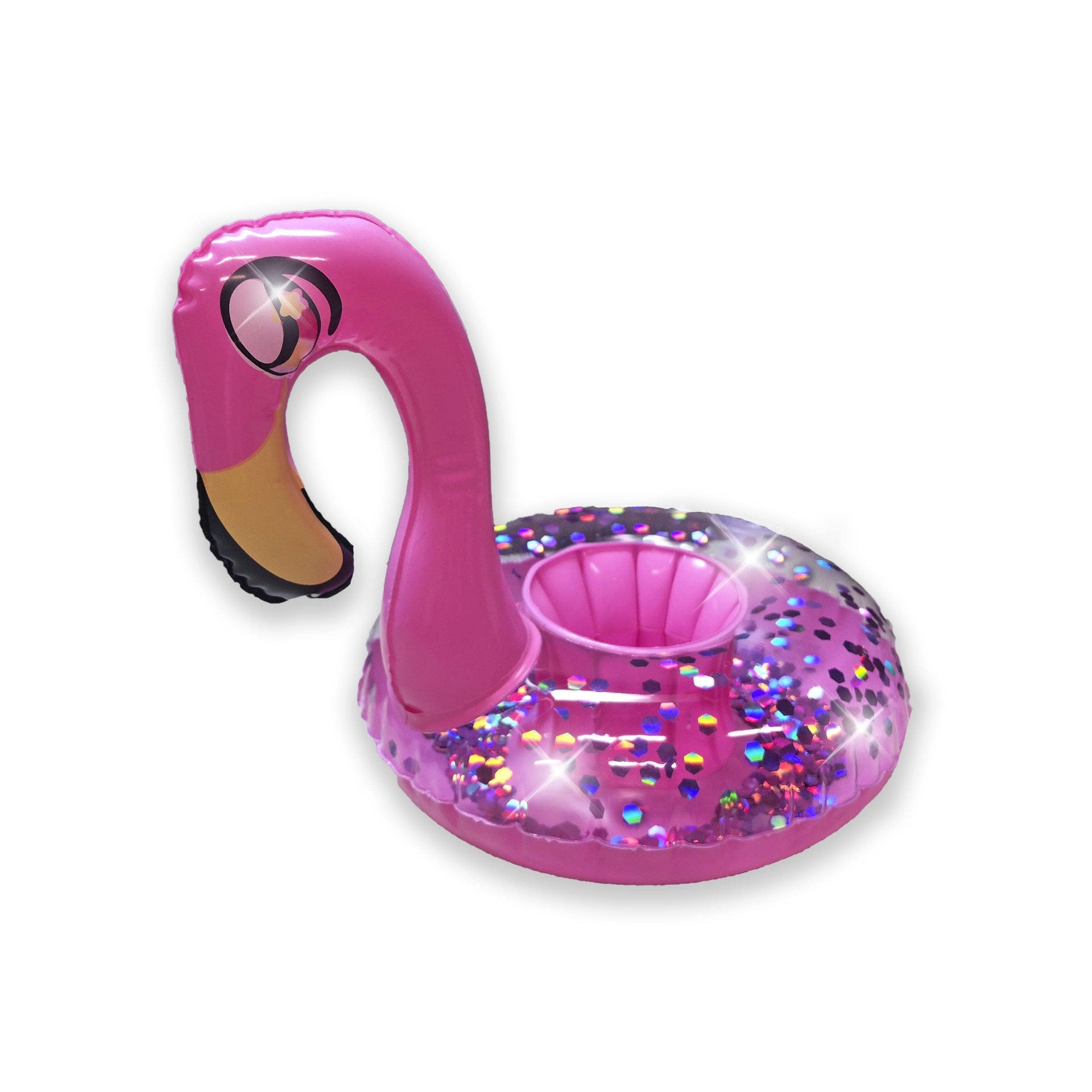 Flamingo Pink Glitter Printy! PUL