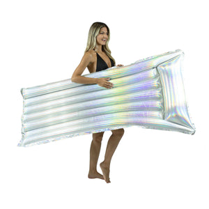 Holographic Pillow Pool Raft PoolCandy