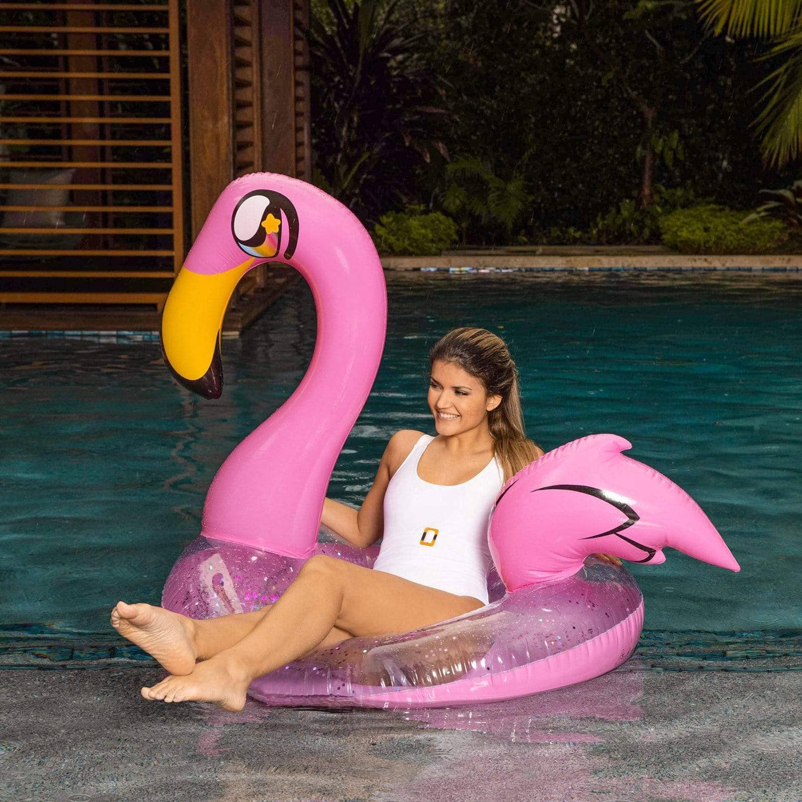 Pink flamingo hot sale tube