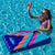 Inflatable Blue Cornhole Toss Floating PoolCandy