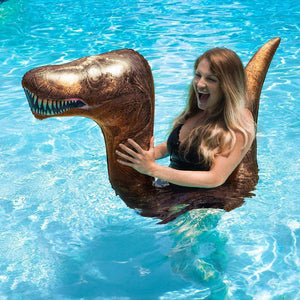 Inflatable T-Rex Pool Ride On Noodle