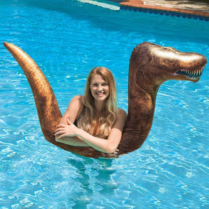 Inflatable T-Rex Pool Ride On Noodle