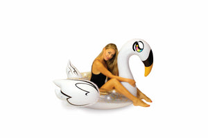 Jumbo Swan with Wings Pool Tube 48" PoolCandy