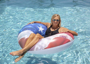 PoolCandy Pool Tube PoolCandy Stars & Stripes  Jumbo 48" Pool Tube