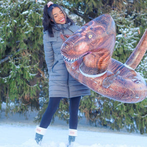 T-Rex Inflatable Snow Sled SnowCandy