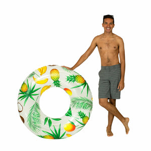 PoolCandy Pool Floats Tropical Fruit | Jumbo Pool Tube